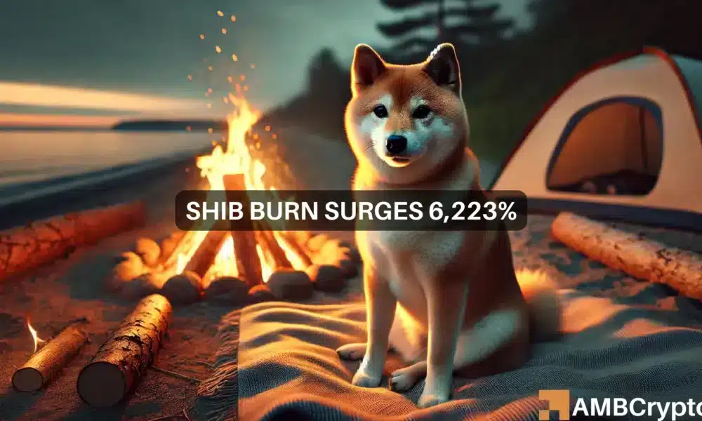 Shiba Inu Burn Rate Skyrockets 6,223%: Will SHIB Overcome Resistance for a Bullish Run?